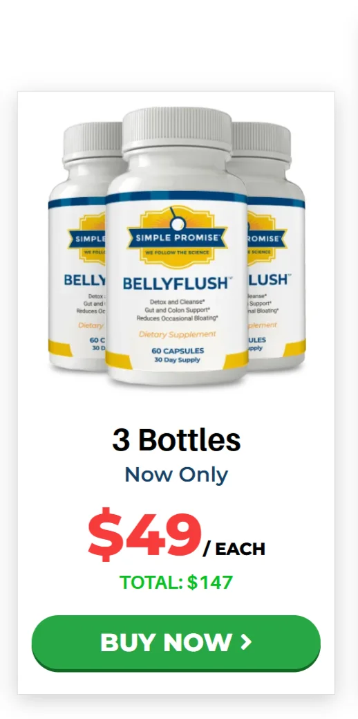 BellyFlush™ 3 bottles pricing